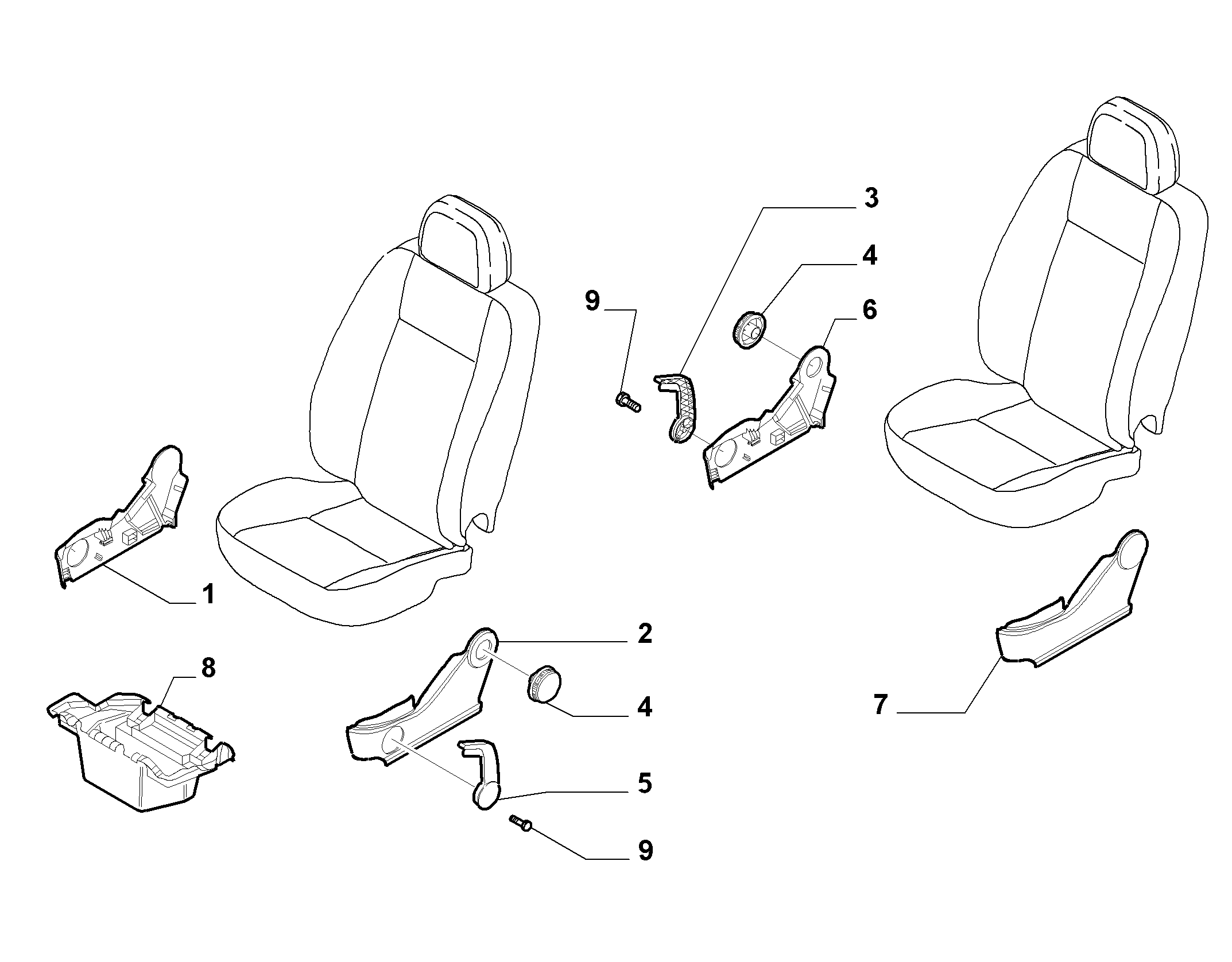 70601-060 FRONT SEAT COVERS