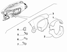 70502-060 STEERING COLUMN GUARDS