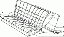 70615/00 REAR SEAT LINING