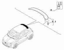 70732-010 REAR DOOR SPOILER