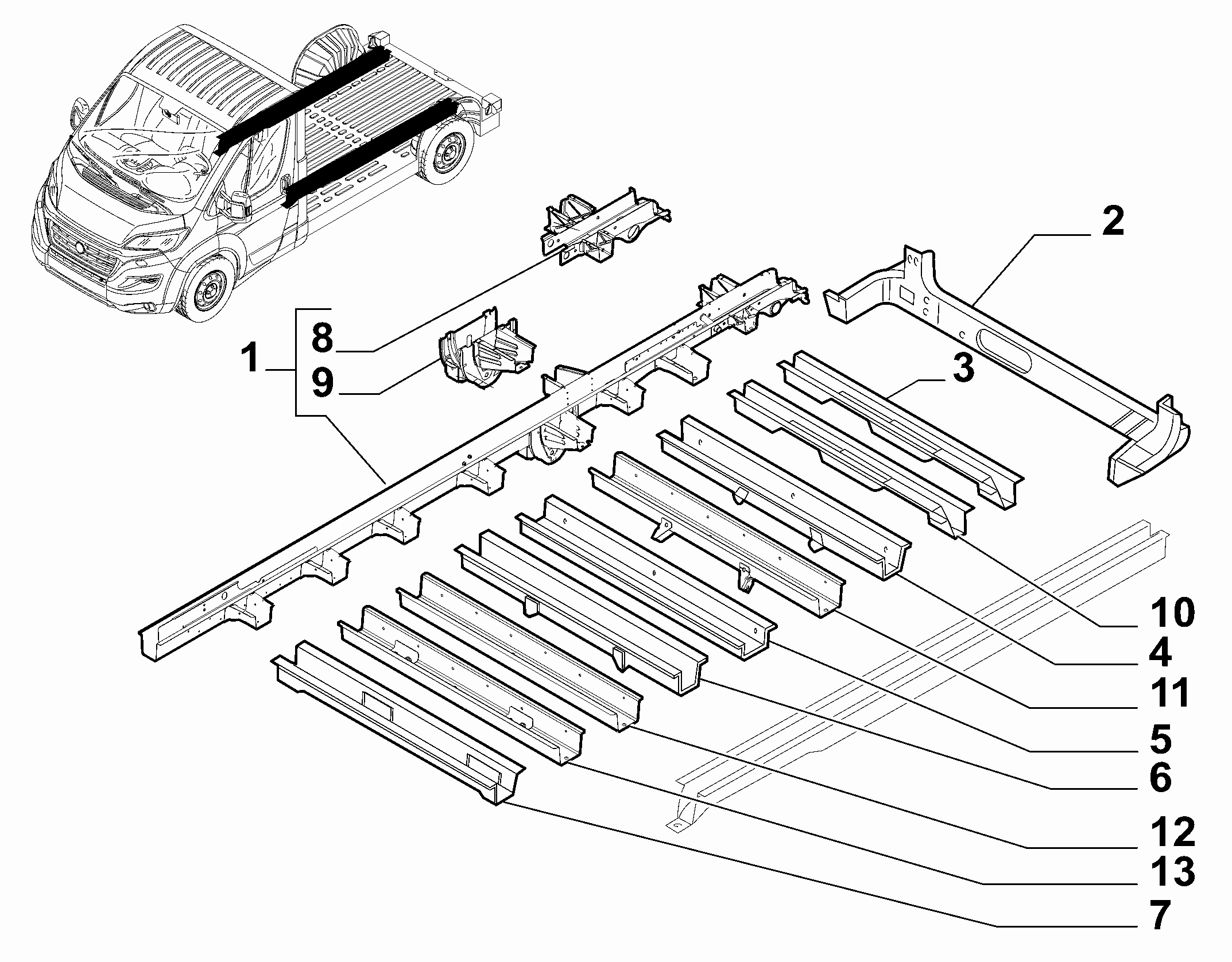 70006-040 SIDE MEMBER