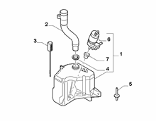 55514-030 WINDSHIELD WIPER RESERVOIR
