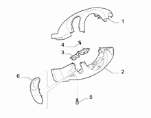 70502-060 STEERING COLUMN GUARDS