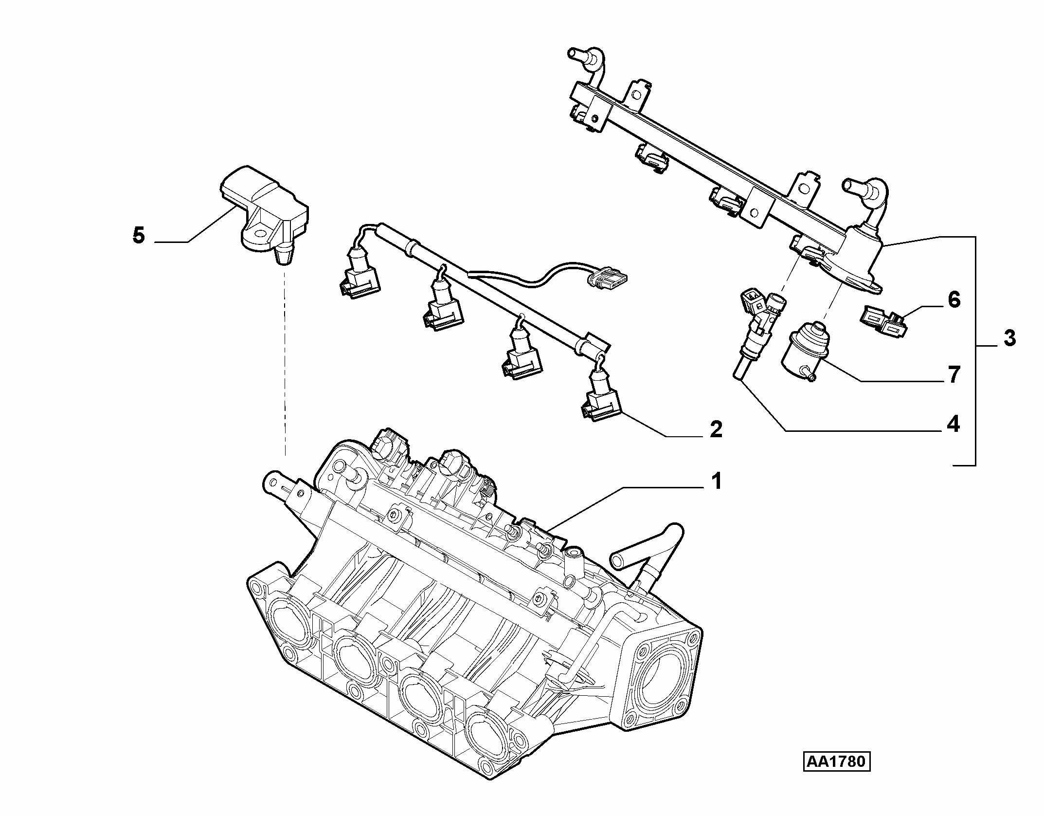 55225450 AIR DUCT SYSTEM