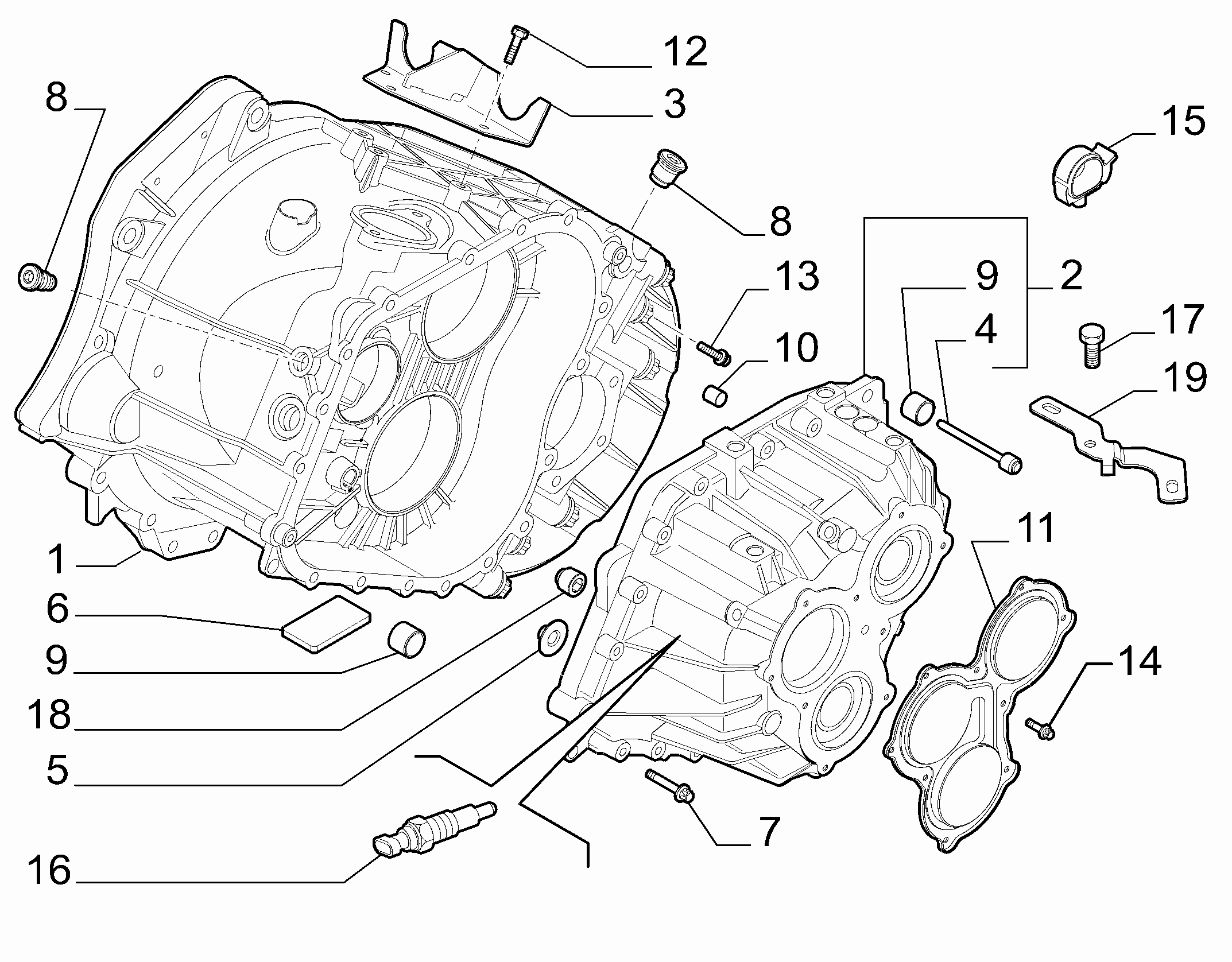 21207-010 GEARING AND STUD JOINTING