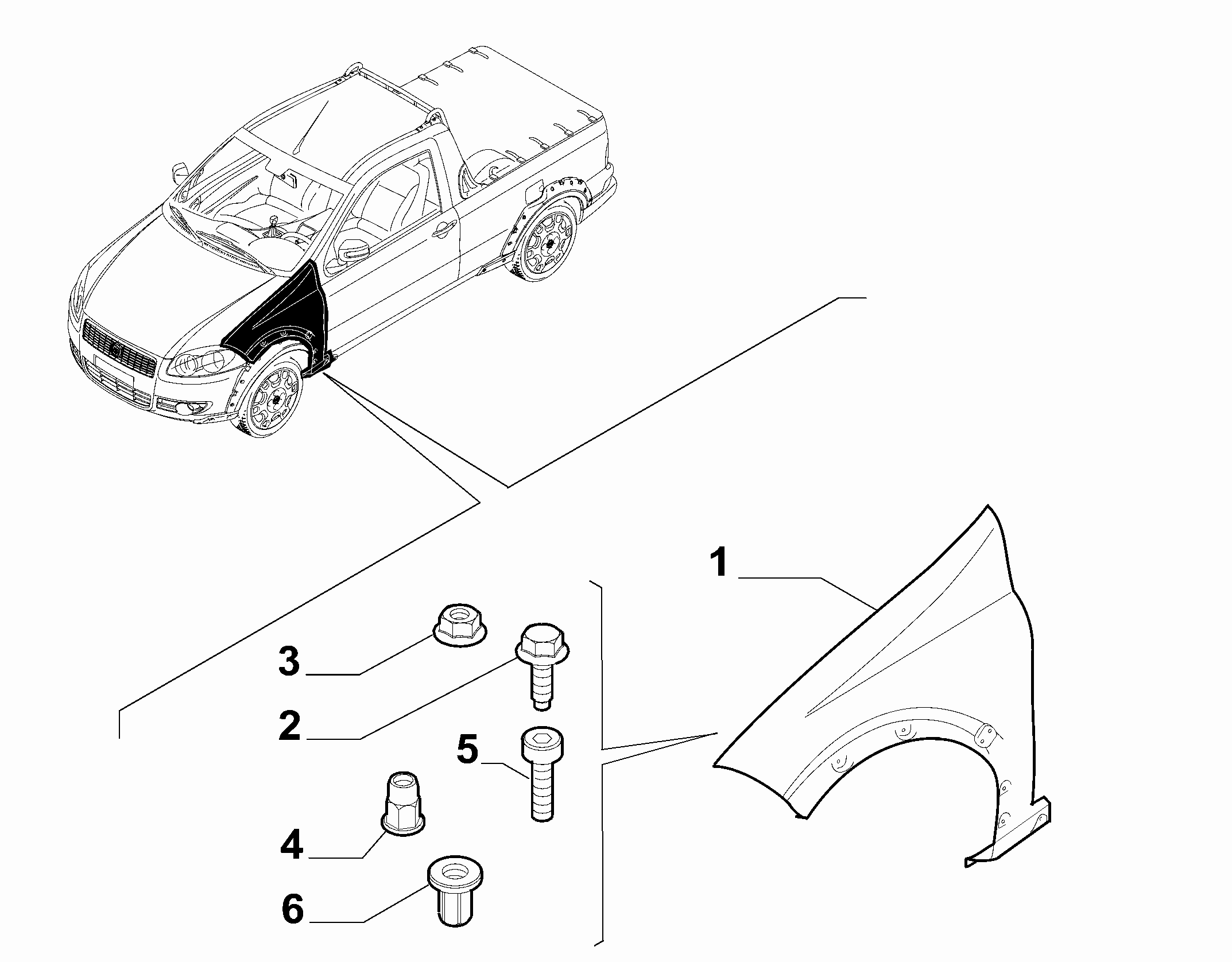 70018-010 FRONT MUDGUARD