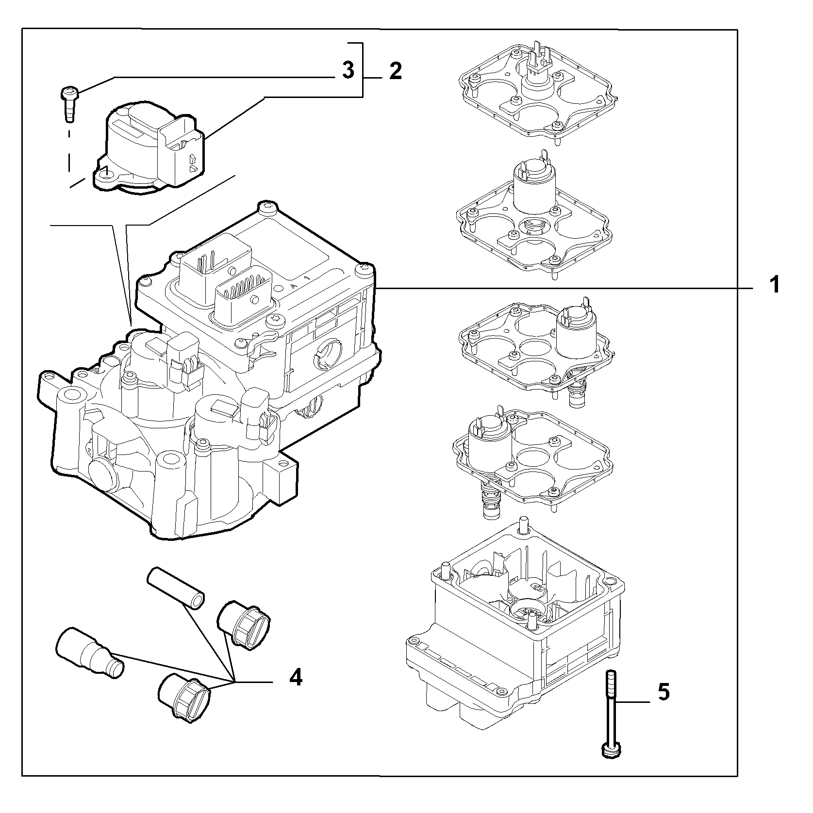 21200-070 GEARBOX CONTROL MODULE, ACTUATOR