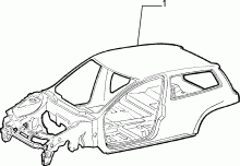 70001/00 СВАРНОЙ КУЗОВ