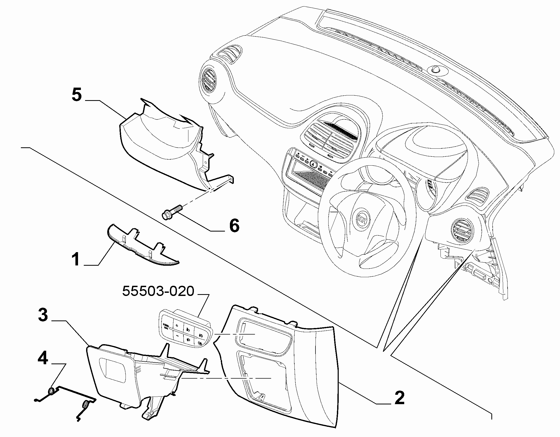 70502-050 BOOT LID COVERS