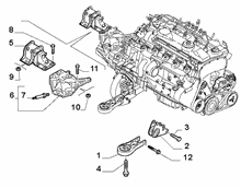 10002-020 GEARBOX INLET SCREW ANCHOR SUSPENSION