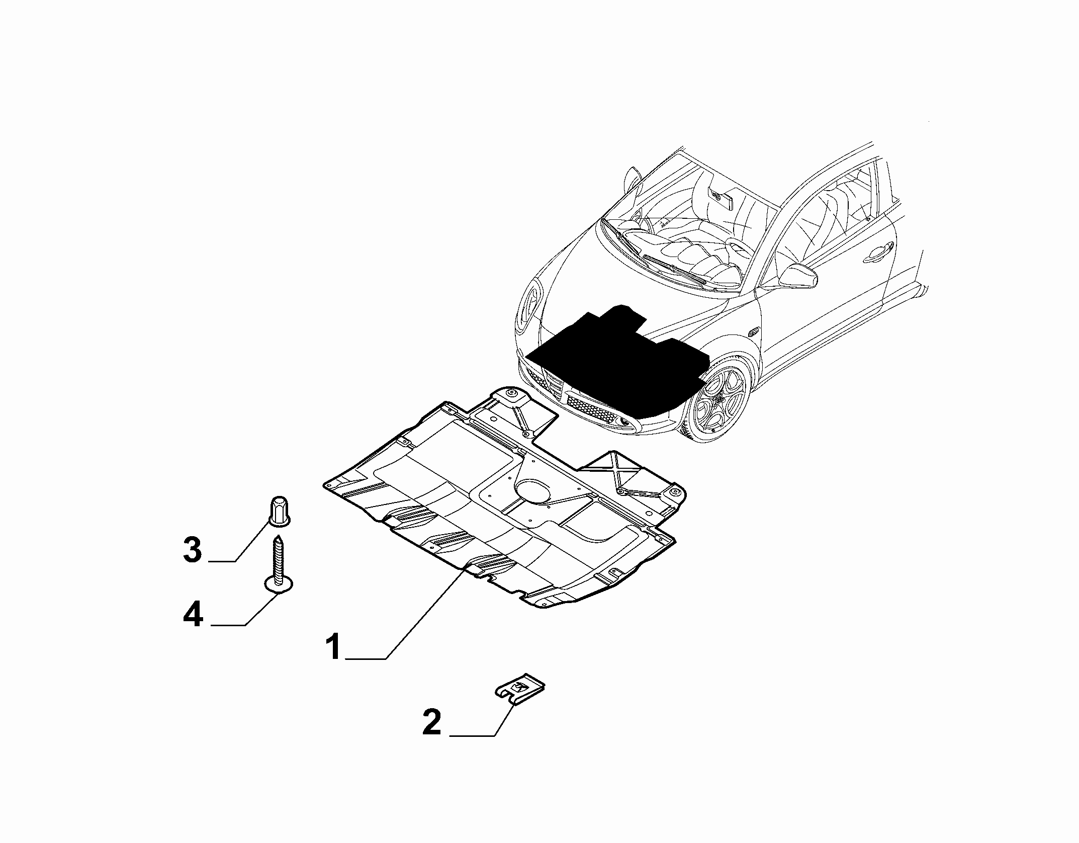 38115-010 ENGINE UNDERSIDE GUARD