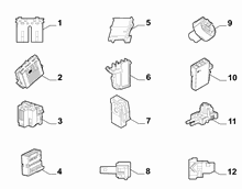 55528-010 CABLE ASSEMBLY CONNECTORS