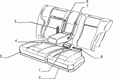 70613/01 REAR SEAT