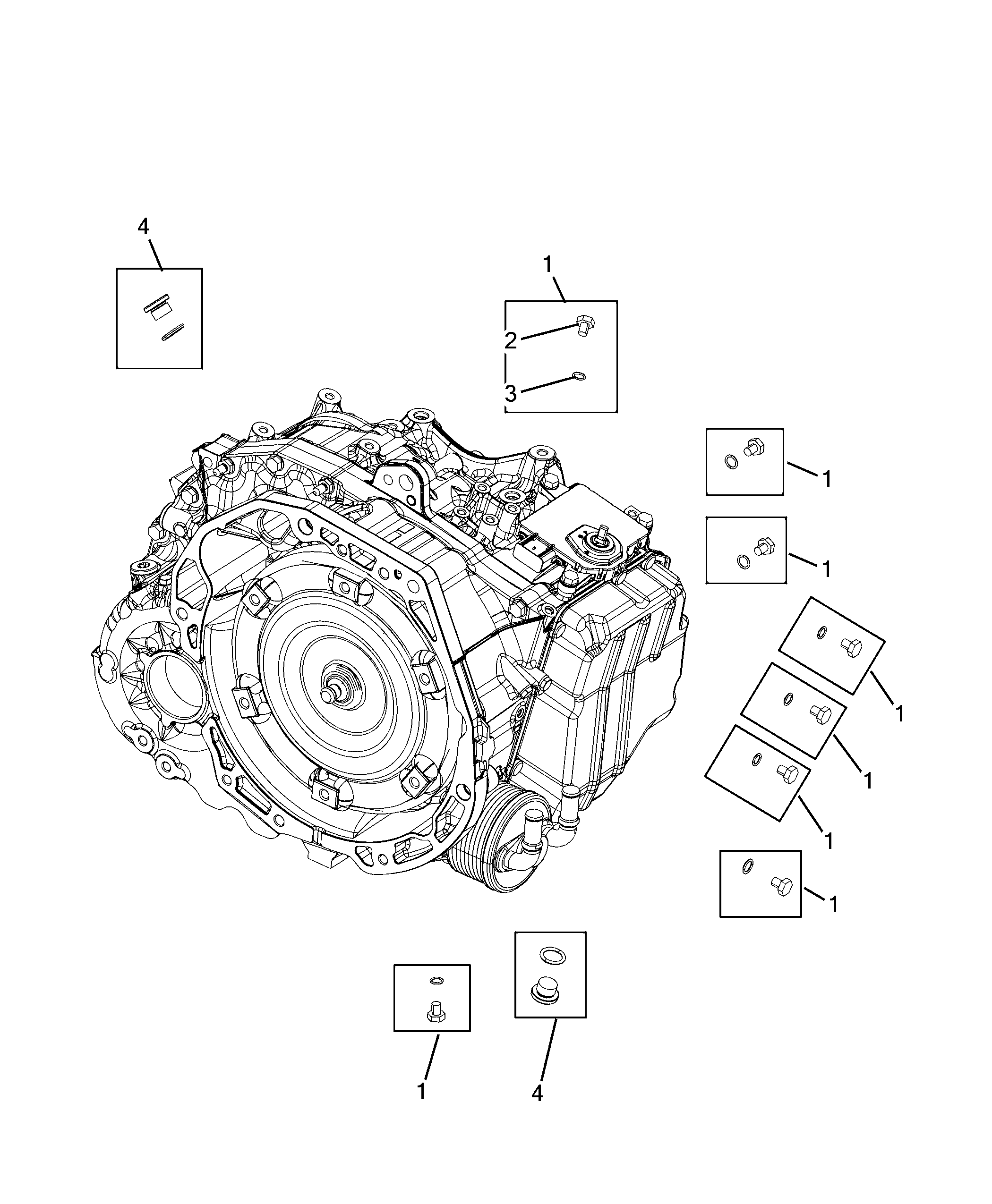 21201-020 AUTOMATIC TRANSMISSION PARTS