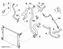 10401-030 RADIATOR PIPING
