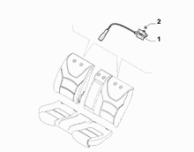 70613-030 REAR SEAT ADJUSTMENT DEVICE
