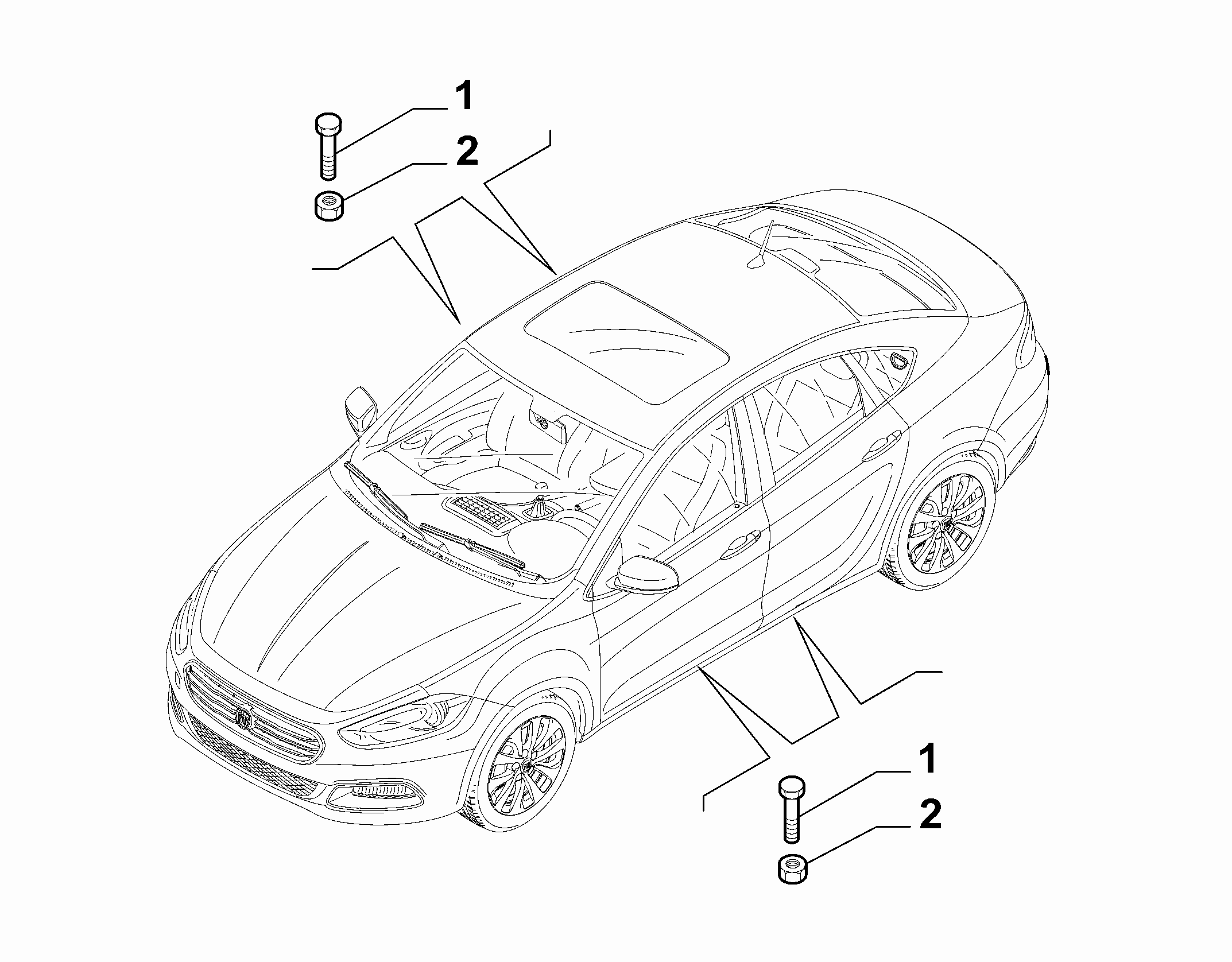 55527-040 CABLE SET FIXINGS ON MOVING PARTS