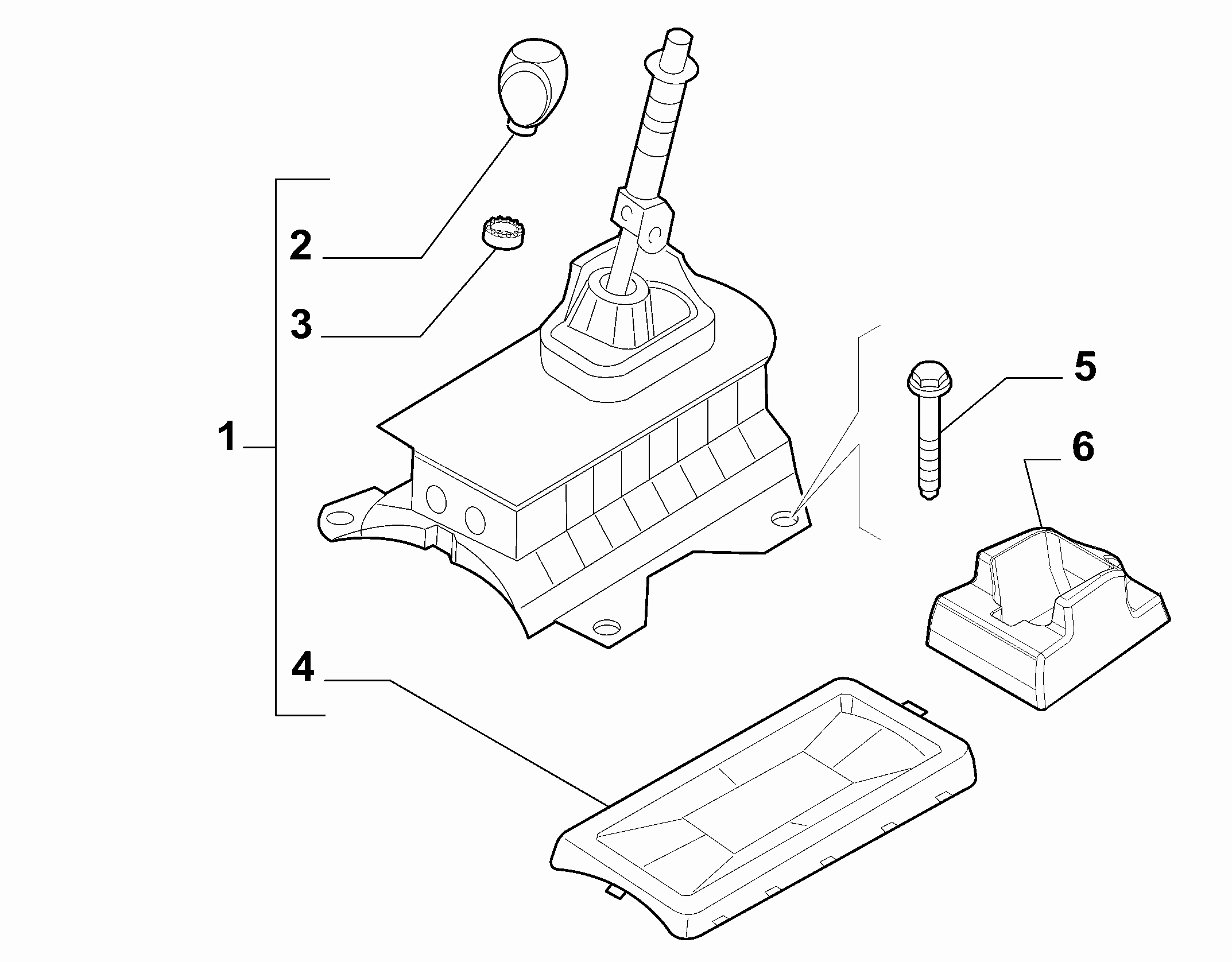 21221-010 GEAR STICK