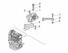 10002-020 GEARBOX INLET SCREW ANCHOR SUSPENSION