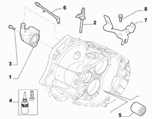 21207-040 HYDRAULIC ACTUATOR CLUTCH RELEASE