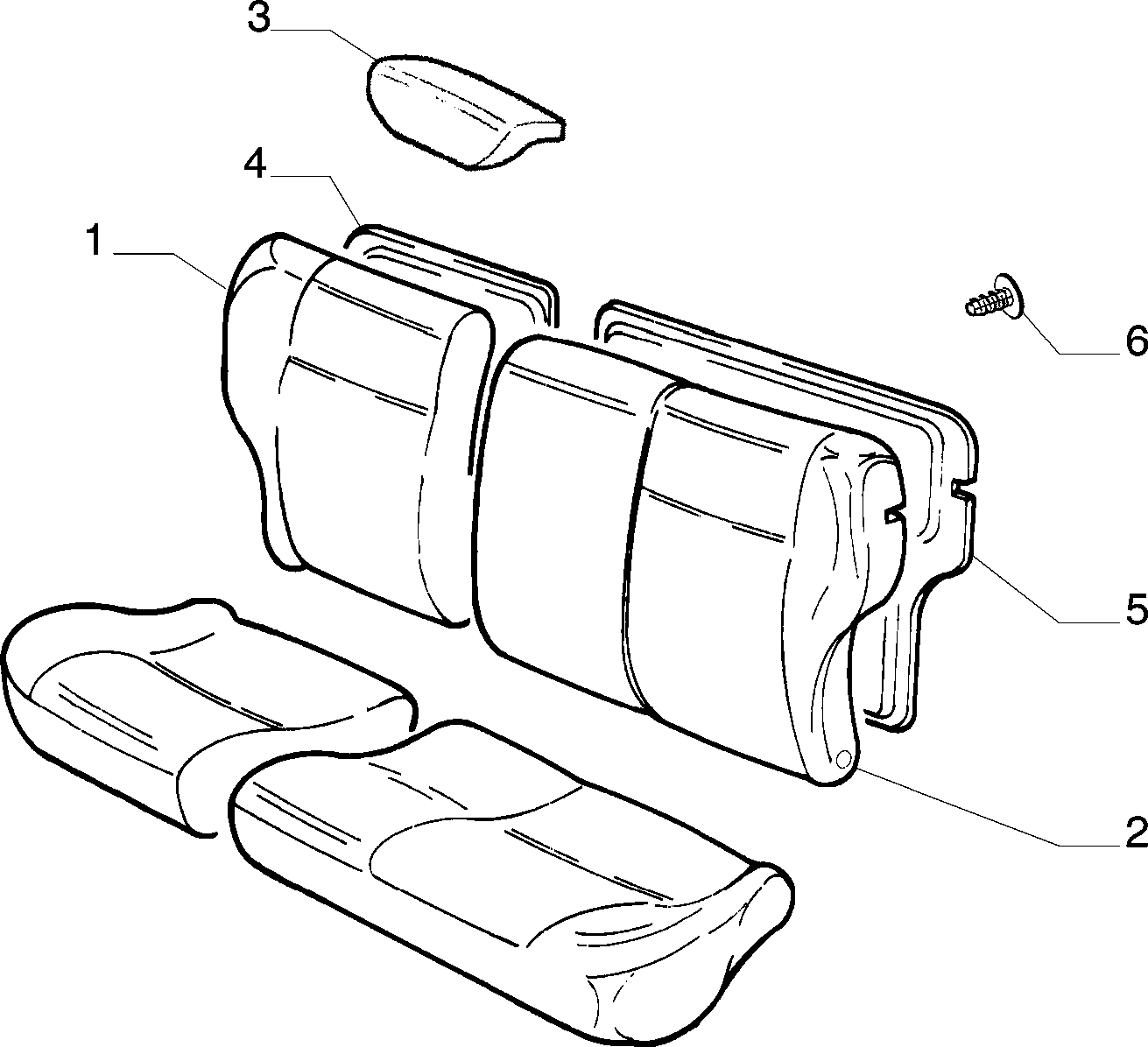 70615/01 REAR SEAT LINING
