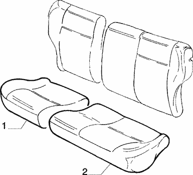 70615/01 REAR SEAT LINING