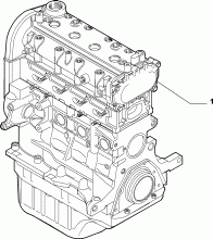 10000-010 SEMI-COMPLETE ENGINE