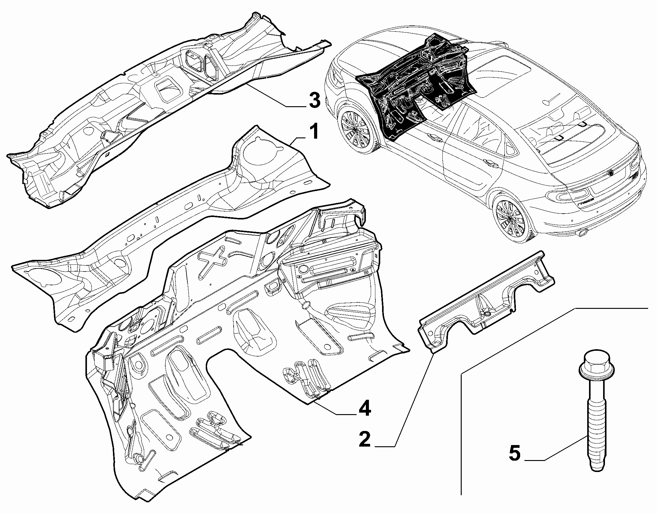 70002-040 INSTRUMENT PANEL WALL 