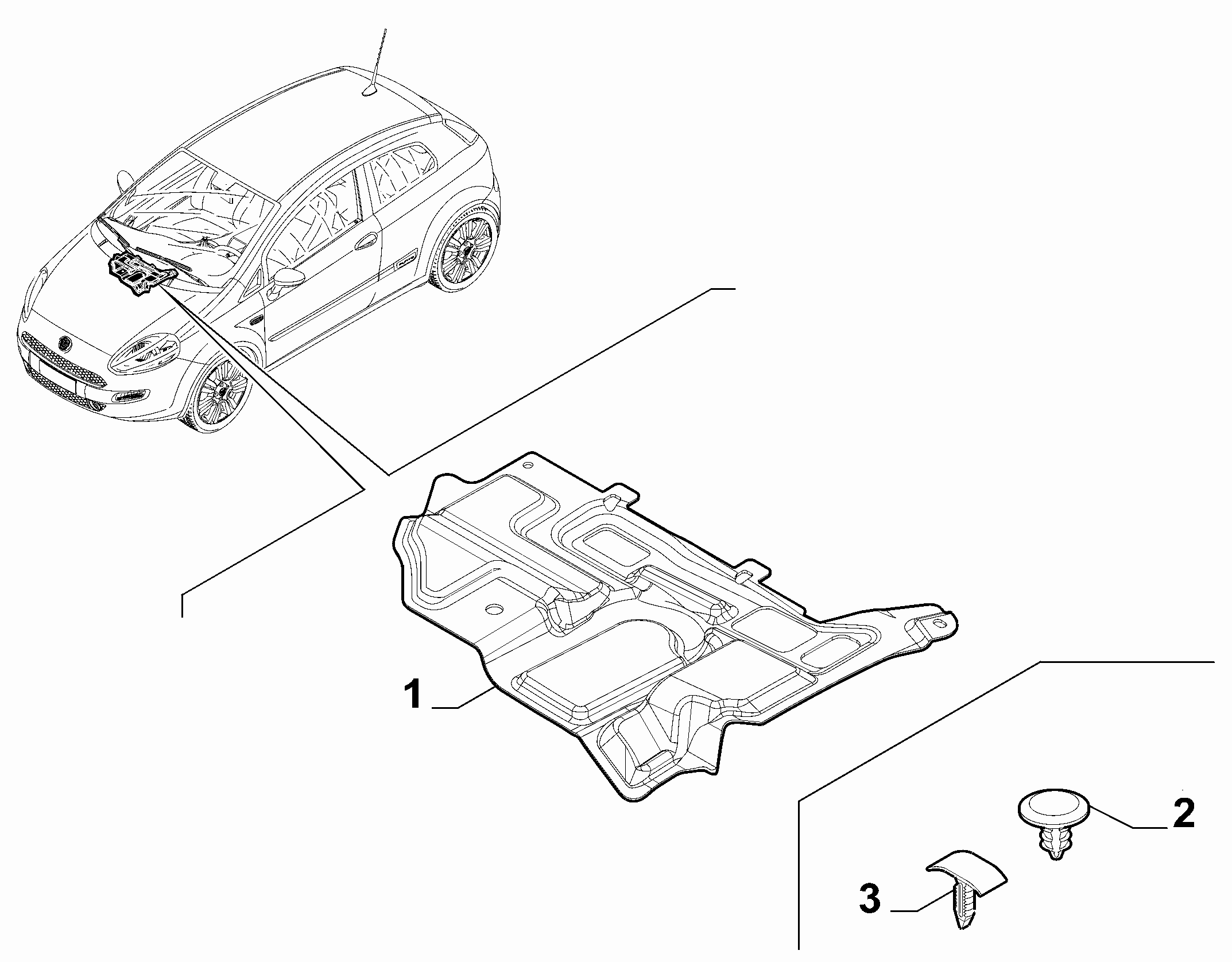 70502-080 DASHBOARD SOUNDPROOFING