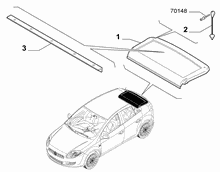 70523-070 PARCEL SHELF