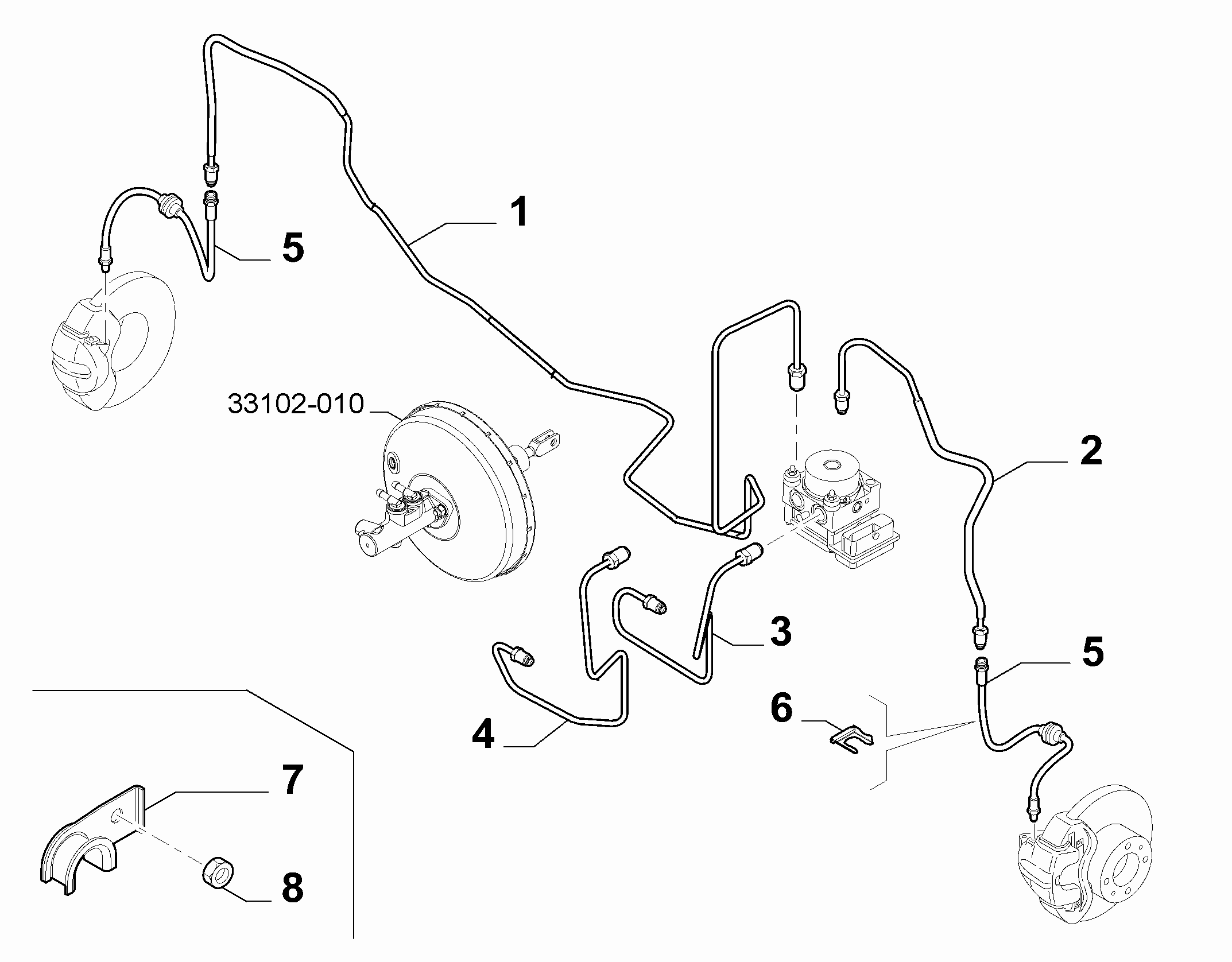 33102-040 FRONT PIPING