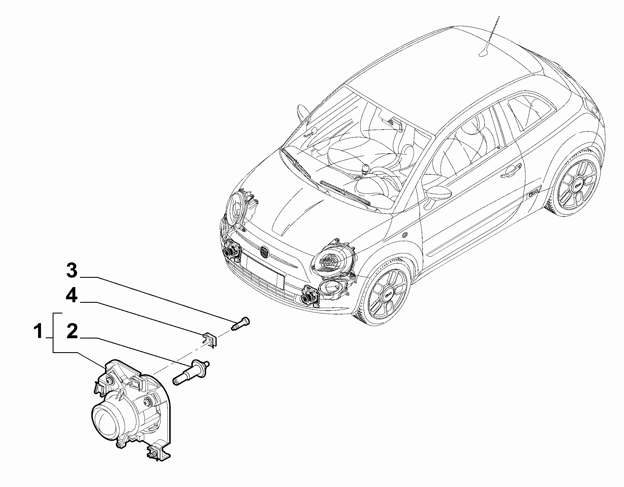 55401-020 FOG LIGHT