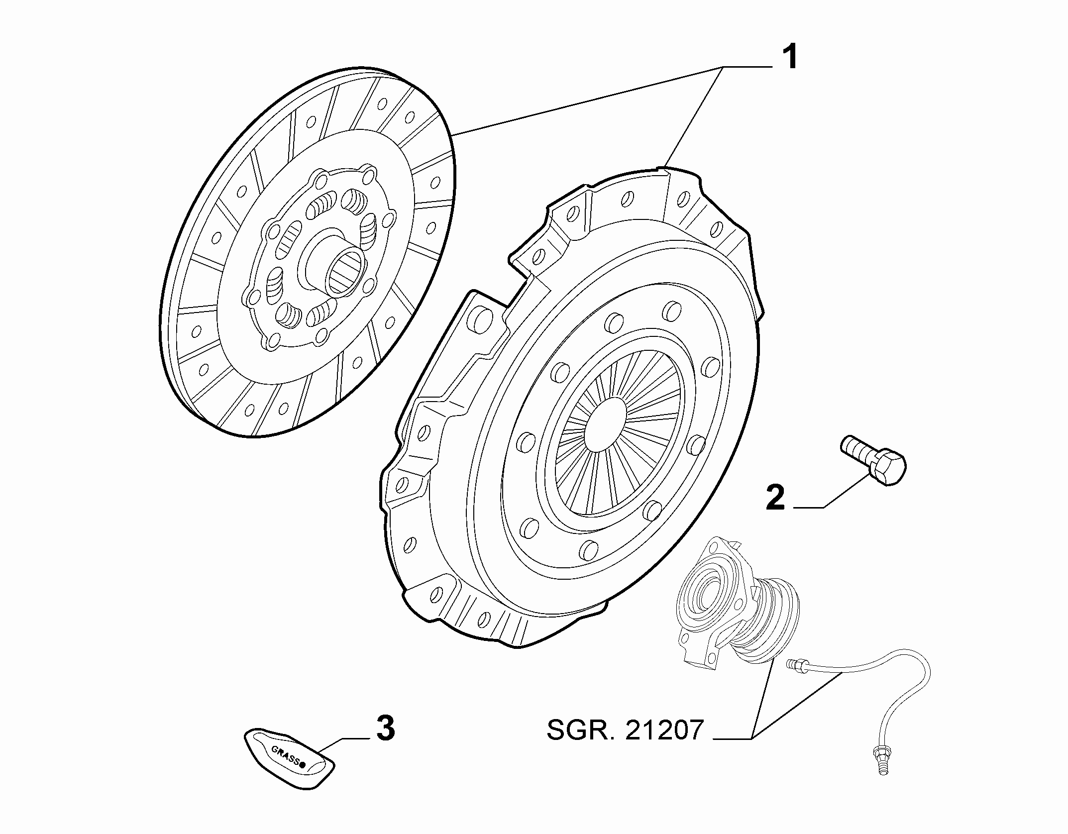 18109-010 CLUTCH KIT