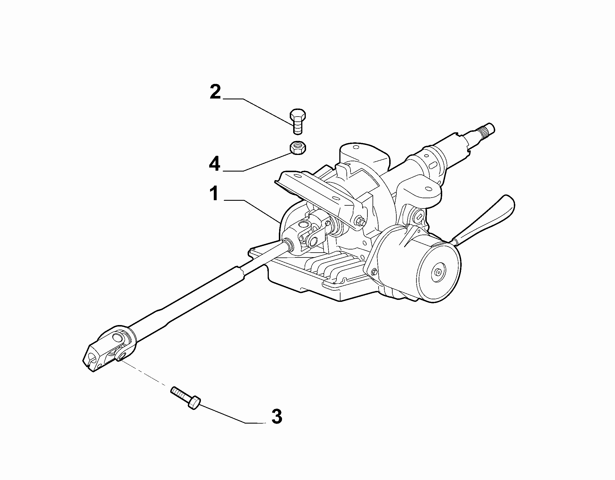 41201-020 POWER STEERING SHAFT