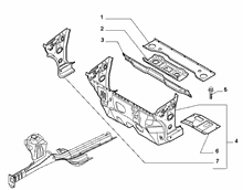 70002-040 INSTRUMENT PANEL WALL 