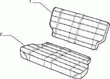70615/02 REAR SEAT LINING