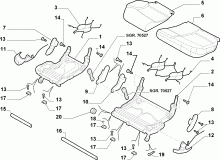 70613/04 REAR SEAT