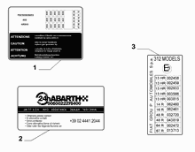 70750-010 ПРЕДУПР. ТАБЛИЧКИ И ИНСТРУКЦИИ 