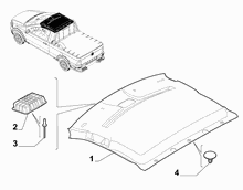 70523-010 INTERNAL ROOF LINING