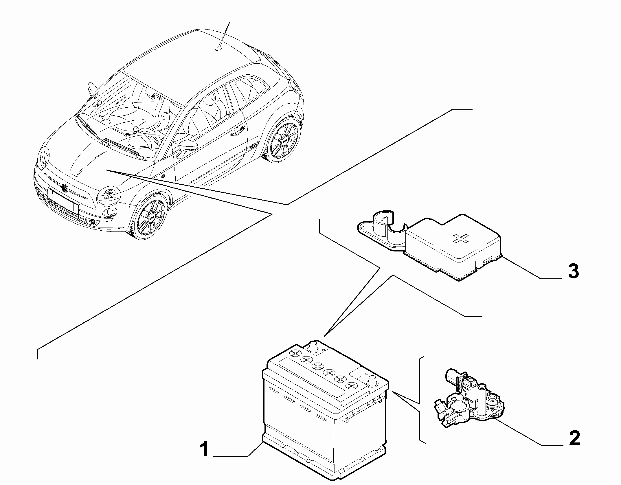 55300-010 BATTERY AND CASE