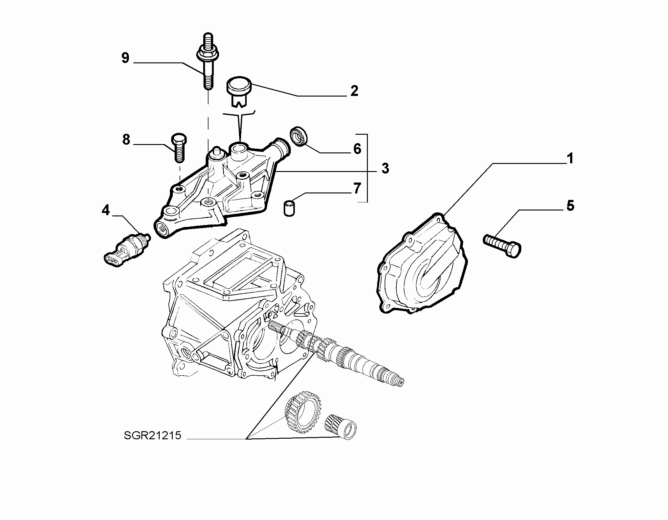 21207-020 GEAR BOX COVERS