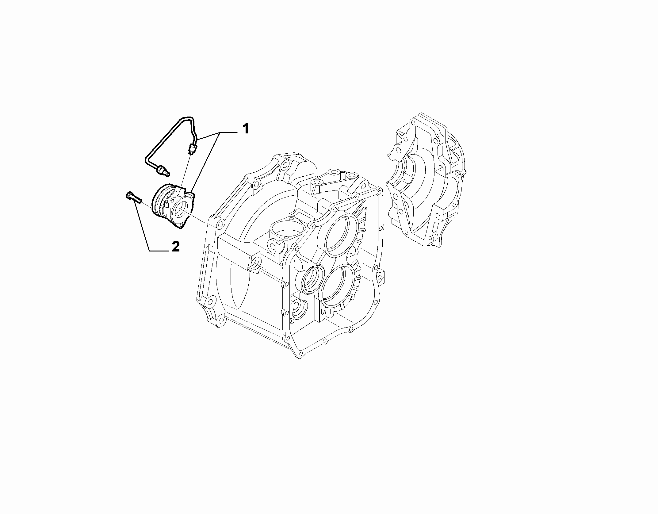 21207-040 HYDRAULIC ACTUATOR CLUTCH RELEASE