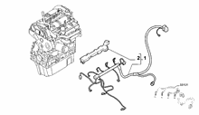 10226-040 ENGINE HARNESS AND SUPPORTS