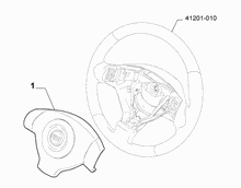 55508-010 DRIVERS AIRBAG