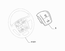 55508-010 DRIVERS AIRBAG