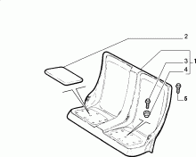 70613/00 REAR SEAT