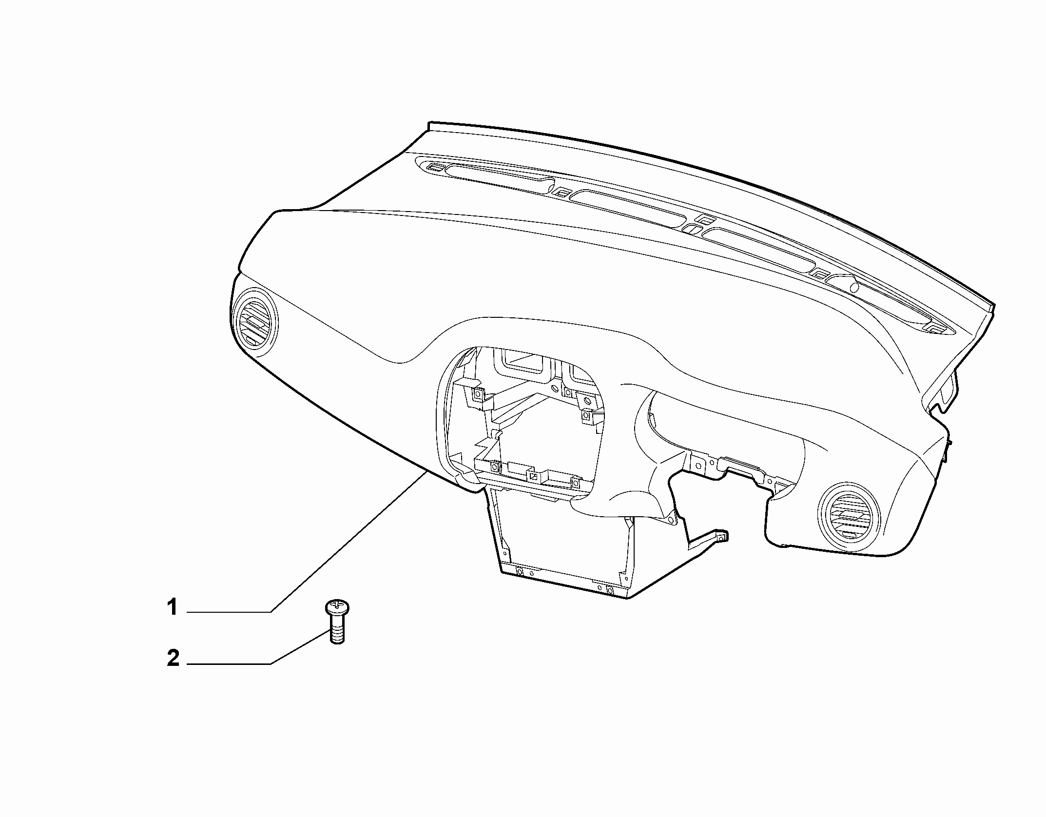 70502-010 DASHBOARD INSTRUMENT HOLDER