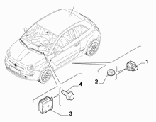 55508-070 REMOTE CONTROL AIRBAG SENSOR