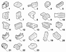 55528-010 CABLE ASSEMBLY CONNECTORS