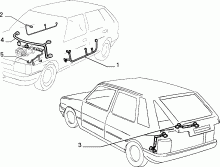 55526/00 ПУЧОК ДОПОЛНИТЕЛЬНЫХ ПРОВОДОВ 